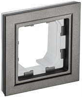 BRITE Рамка 1-мест. IP44 РУ-1-БрТБ-44 бр. IEK BR-M12-44-K45