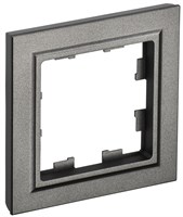 BRITE Рамка 1-мест. РУ-1-БрТБ бр. IEK BR-M12-K45