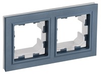 BRITE Рамка 2-мест. IP44 РУ-2-БрМ-44 мар. IEK BR-M22-44-K35