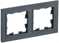 BRITE Рамка 2-мест. РУ-2-БрГ граф. IEK BR-M22-K53