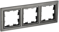 BRITE Рамка 3-мест. РУ-3-БрТБ бр. IEK BR-M32-K45