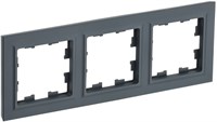 BRITE Рамка 3-мест. РУ-3-БрГ граф. IEK BR-M32-K53