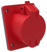 MAGNUM Розетка встр. ССИ-415 16А-6ч 380В 3P+PE+N IP44 IEK PSN42-016-5
