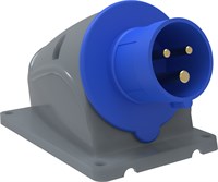 MAGNUM Вилка стац. ССИ-513 16А-6ч 220В 2P+PE IP44 IEK PSN51-016-3