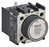 Приставка ПВИ-23 задержка на выключение 0,1-3сек 1NO+1NC IEK KPV20-11-3