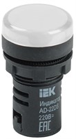 Лампа AD22DS(LED)матрица d22мм белый 230В IEK BLS10-ADDS-230-K01