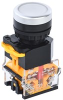Кнопка D8-11T d=22мм 1NO+1NC с фиксацией белая IEK BBT30-11T-3-21-K01