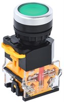 Кнопка D8-11T d=22мм 1NO+1NC с фиксацией зеленая IEK BBT30-11T-3-21-K06