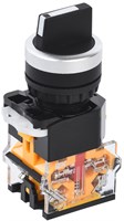 Переключатель D8-11X22 2 полож. 1NO+1NC черный IEK BSW30-11X22-3-24-2-K02