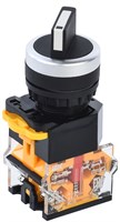 Переключатель D8-11X2 2 полож. 1NO+1NC черный IEK BSW30-11X2-3-24-2-K02