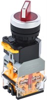 Переключатель D8-11XD2 2 полож. 1NO+1NC с подсвет. крас. IEK BSW30-11XD2-3-14-2-K04