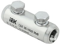 Соединитель болтовой луженый СБЛ 35-150/2 IEK UCB11-035-150-02-35