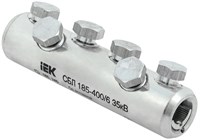 Соединитель болтовой луженый СБЛ 185-400/6 IEK UCB11-185-400-06-35