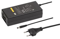Драйвер LED ИПСН 60Вт 12 В сетевая вилка-блок -JacK 5,5 мм IP20 IEK-eco LSP2-060-12-20-11
