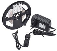 Комплект DIY (2835W60-4,8-IP20-12В 5м + др. + выкл.) IEK LSR1-2-060-20-1-05-S1