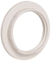 Кольцо абажурное КП27-К02 пластик Е27 белый (инд. пак.) IEK EKP10-01-02-K01