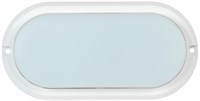 Светильник LED ДПО 4011 8Вт IP54 4000K овал белый IEK LDPO0-4011-8-4000-K01