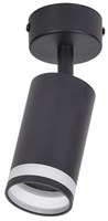 Светильник 4006 настенно-потолочн. GU10 черный IEK LT-USB0-4006-GU10-1-K02