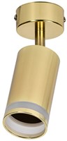Светильник 4006 настенно-потолочн. GU10 золото IEK LT-USB0-4006-GU10-1-K22