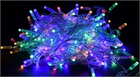 Гирлянда нить 10м 100RGB IP44 прозрачный 230В кон. 8 IEK LGDU111-3-100-10-T-S-44
