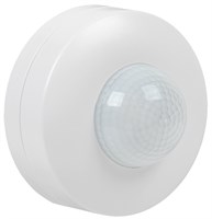 Датчик движения ДД 027 белый 1200Вт 360гр 12м IP20 IEK LDD11-027-1200-001