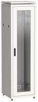 ITK LINEA N 42U 600х600мм стек. пер. дв. зад. мет. сер. LN35-42U66-GM