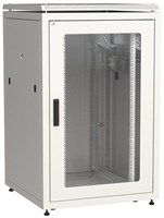 ITK LINEA N 24U 800х800мм стекл. пер. дв. задн. металл. сер. LN35-24U88-GM