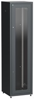 ITK LINEA E 47U 600х600мм стекл. пер. дв. задн. метал. чер. LE05-47U66-GM