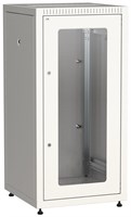 ITK LINEA E 24U 600х600мм стекл. пер. дв. задн. метал. сер. LE35-24U66-GM