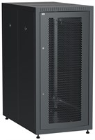 ITK LINEA E 24U 600х1000мм перф. пер. дв. задн. метал. чер. LE05-24U61-PM