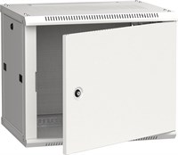ITK Шкаф LINEA W 9U 600x450 мм дверь металл, RAL7035 LWR3-09U64-MF