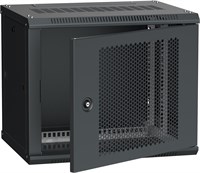ITK Шкаф LINEA W 9U 600x450мм дверь перфорированная, RAL9005 LWR5-09U64-PF