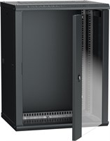 ITK Шкаф LINEA W 15U 600x450 мм дверь стекло, RAL9005 LWR5-15U64-GF