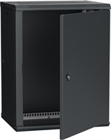ITK Шкаф LINEA W 15U 600x450 мм дверь металл, RAL9005 LWR5-15U64-MF