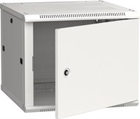 ITK Шкаф LINEA W 9U 600x600 мм дверь металл, RAL7035 LWR3-09U66-MF