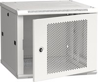 ITK Шкаф LINEA W 9U 600x600 мм дверь перфорированная, RAL7035 LWR3-09U66-PF