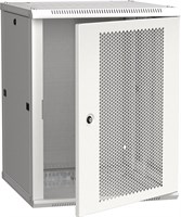 ITK Шкаф LINEA W 15U 600x600 мм дверь перфорированная, RAL7035 LWR3-15U66-PF