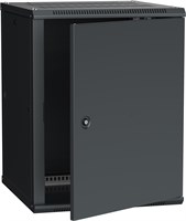 ITK Шкаф LINEA W 15U 600x600 мм дверь металл, RAL9005 LWR5-15U66-MF