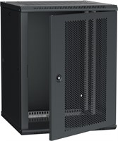 ITK Шкаф LINEA W 15U 600x600 мм дверь перфорированная, RAL9005 LWR5-15U66-PF