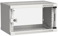 ITK Шкаф LINEA WE 6U 550x350мм дверь стекло серый LWE3-06U53-GF
