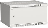 ITK Шкаф LINEA WE 6U 600x450мм дверь металл серый LWE3-06U64-MF