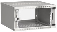 ITK Шкаф LINEA WE 6U 600x600мм дверь стекло серый LWE3-06U66-GF