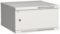 ITK Шкаф LINEA WE 6U 600x600мм дверь металл серый LWE3-06U66-MF