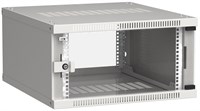 ITK Шкаф LINEA WE 6U 600x650мм дверь стекло серый LWE3-06U67-GF