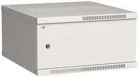 ITK Шкаф LINEA WE 6U 600x650мм дверь металл серый LWE3-06U67-MF