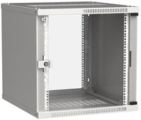 ITK Шкаф LINEA WE 12U 600x650мм дверь стекло серый LWE3-12U67-GF