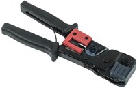 ITK Инструмент обжим. RJ-45/12/11 без храп. мех. черн-крас. TM1-B10V