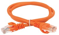 ITK Коммутационный шнур (патч-корд), кат.5Е UTP, 0,5м, оранжевый PC07-C5EU-05M
