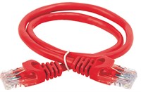 ITK Коммутационный шнур (патч-корд), кат.5Е UTP, 1м, красный PC04-C5EU-1M