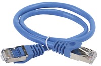 ITK Коммутационный шнур (патч-корд), кат.5Е FTP, 0,5м, синий PC03-C5EF-05M